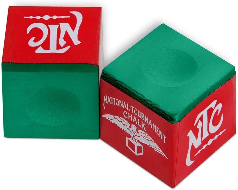 Silver Cup National Tournament Pool cue Billiard Premium Chalk - ONE Dozen - Image 2